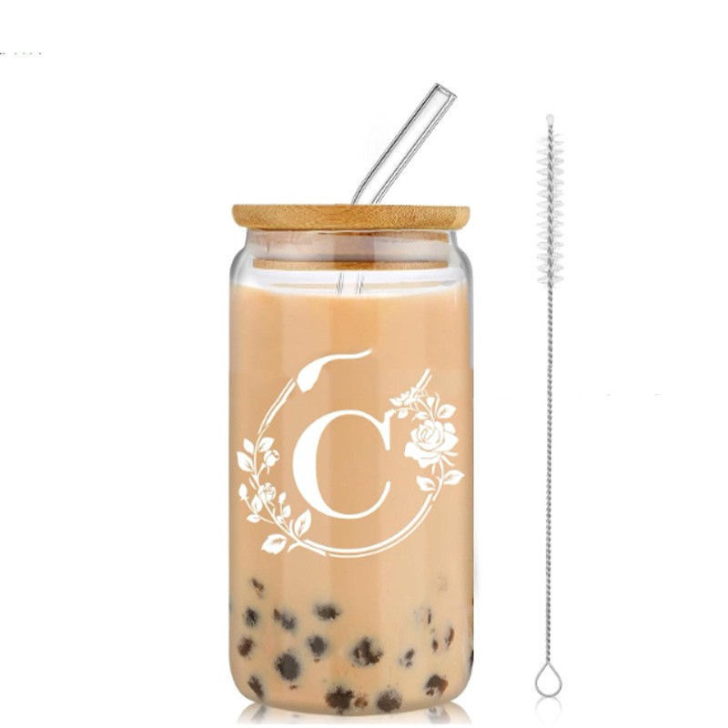 Creative Letters Coke Good looking Glass Straw Cup - Shop at LoveMi