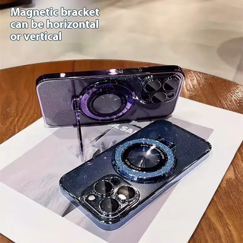 Magnetic Bracket Starry Sky With Lens Protector