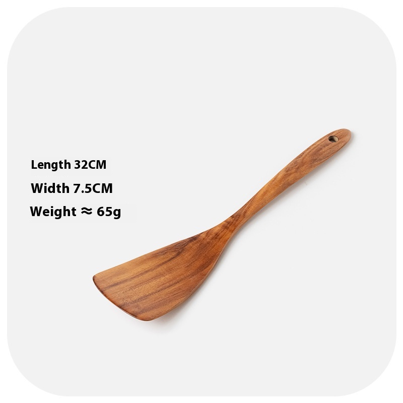 Acacia Mangium Cooking Spoon And Shovel Suit Long Handle Cooking