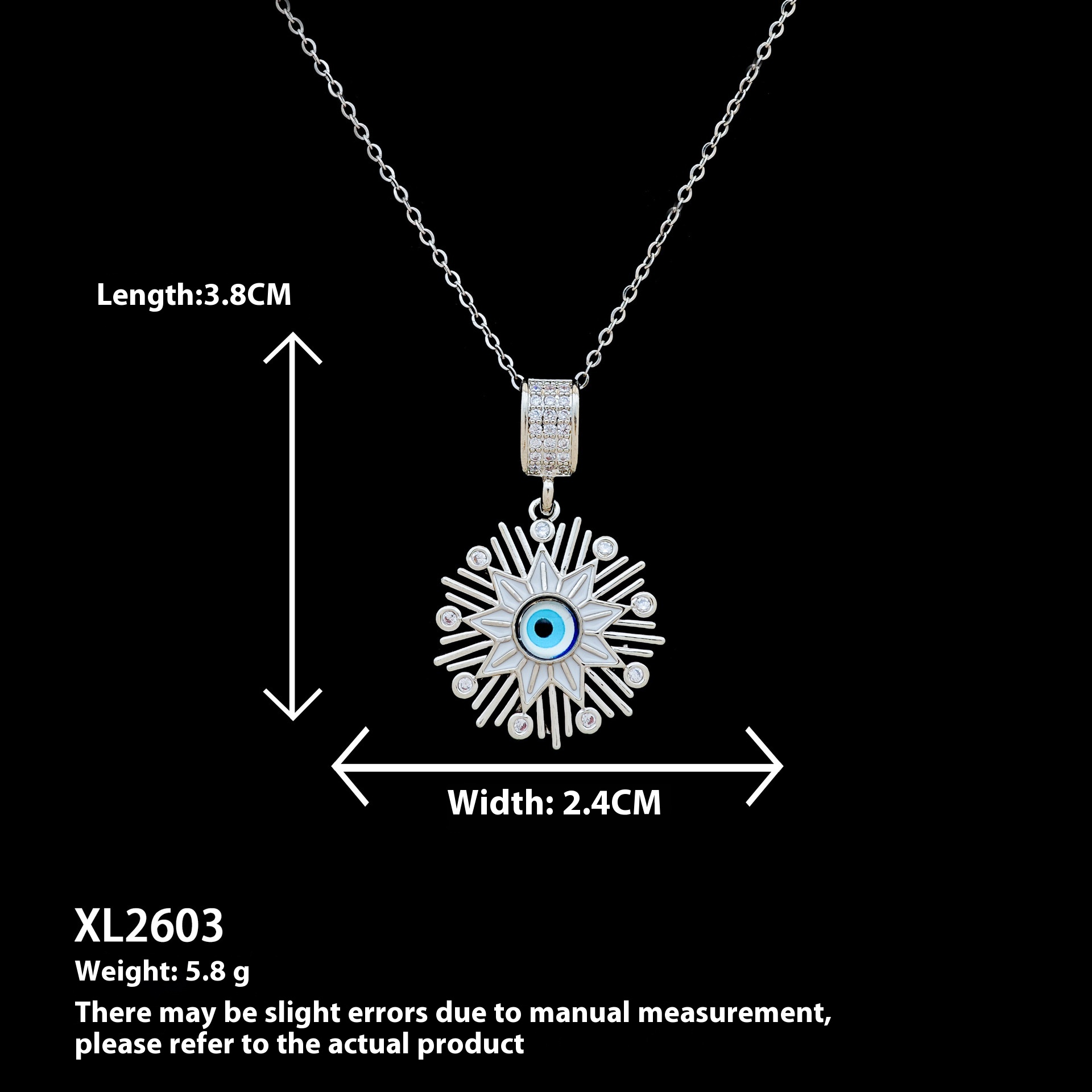 European And American Moon Necklace Niche Non-fading High-grade Accessories