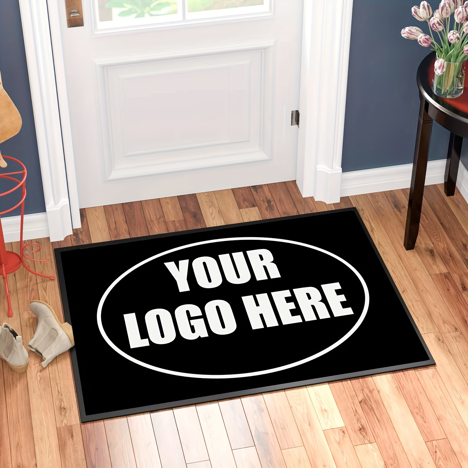 Crystal Velvet Floor Mat