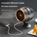 Household Portable Small Desktop Kitchen Ventilator view 1