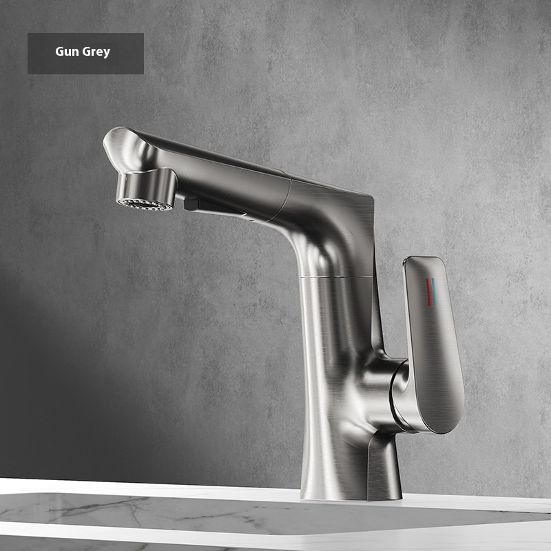 Washbasin Faucet Lifting Pull-out Type