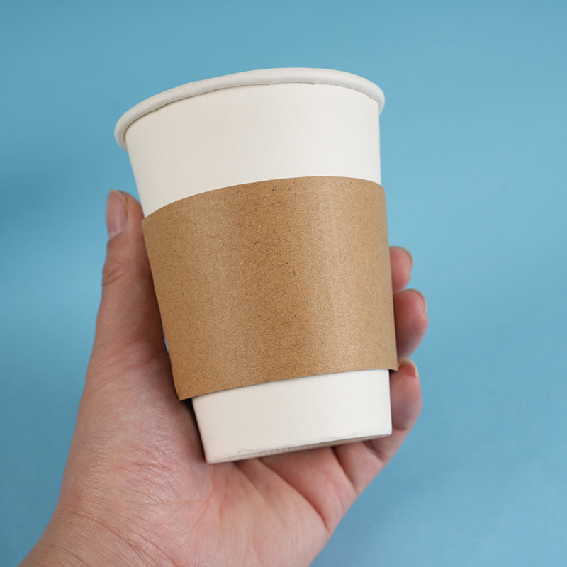 Kraft Paper Corrugated Cup Cover Disposable