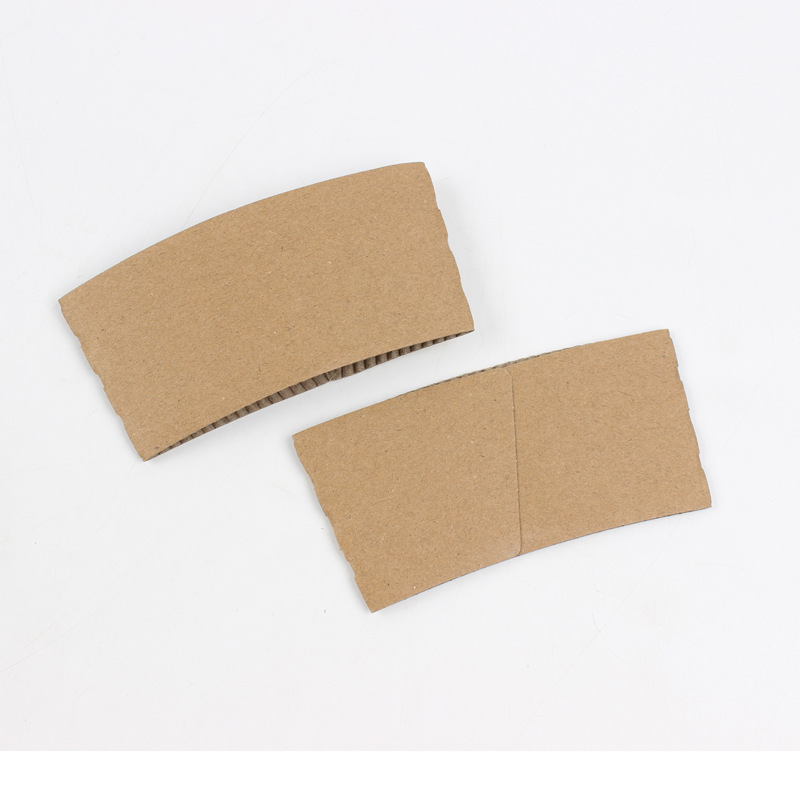 Kraft Paper Corrugated Cup Cover Disposable