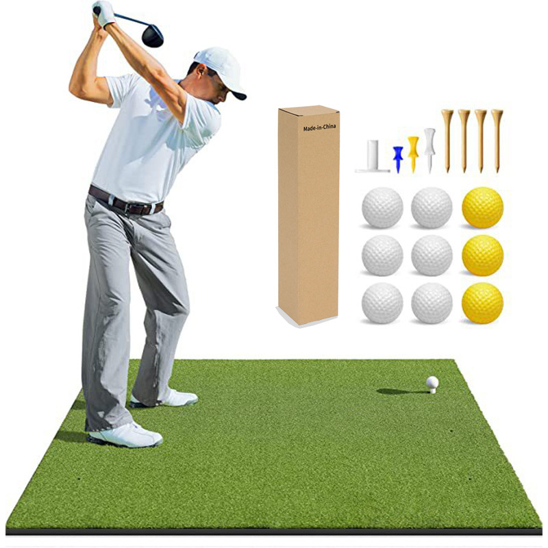 Outdoor Swing Practice Golf Hitting Mat