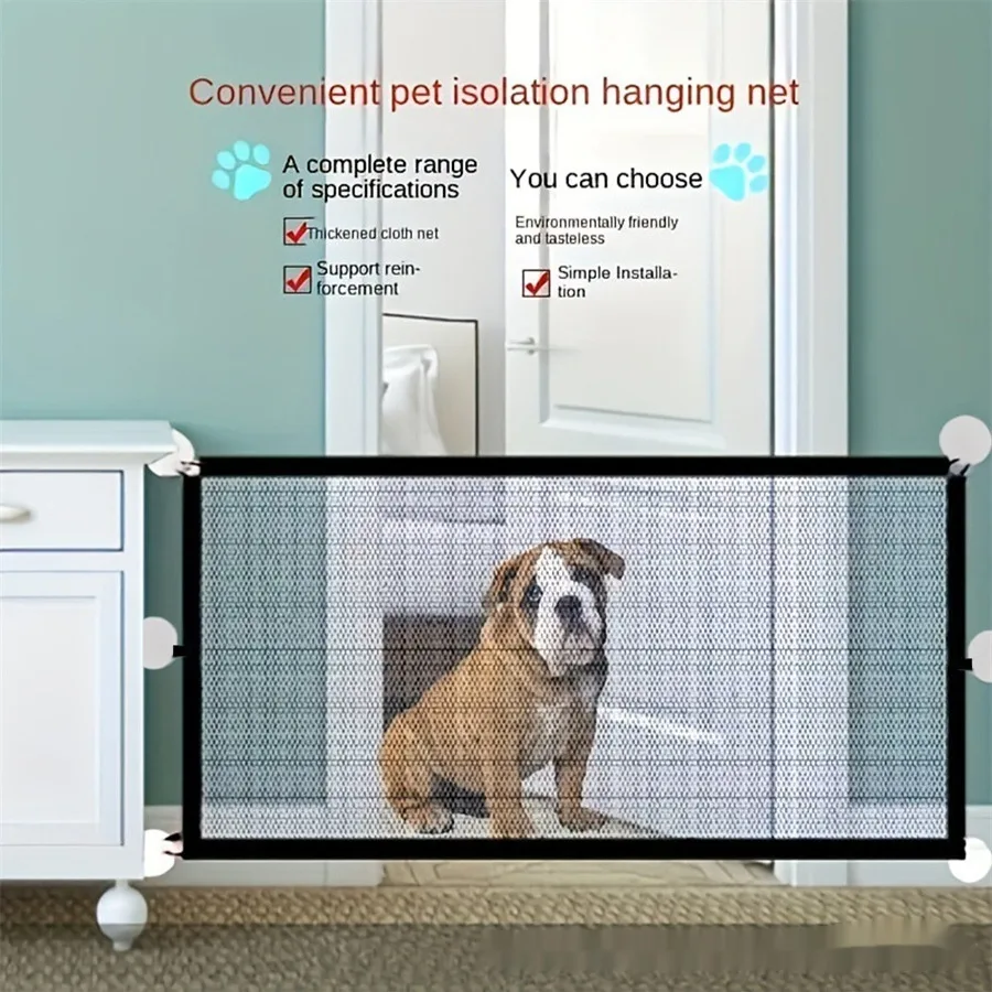 Pet Isolation Hole-free Net Indoor and Outdoor Safety Protective