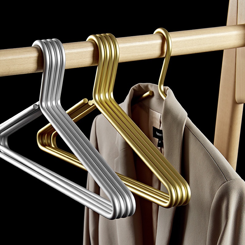 Thickened Aluminum Alloy Light Luxury Clothes Rack Household