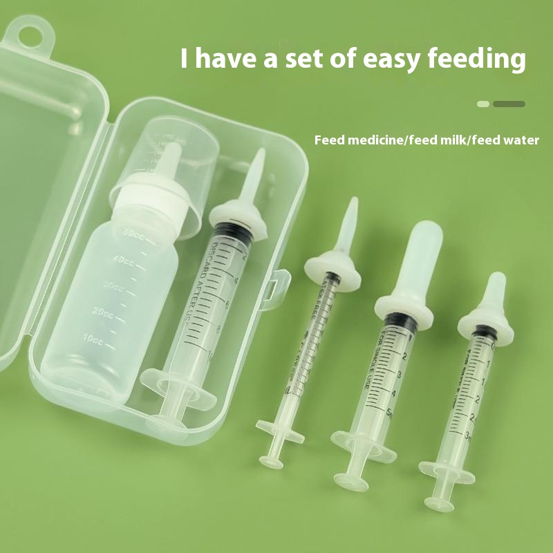 Cat Feeding Device Syringe Pet Feeder