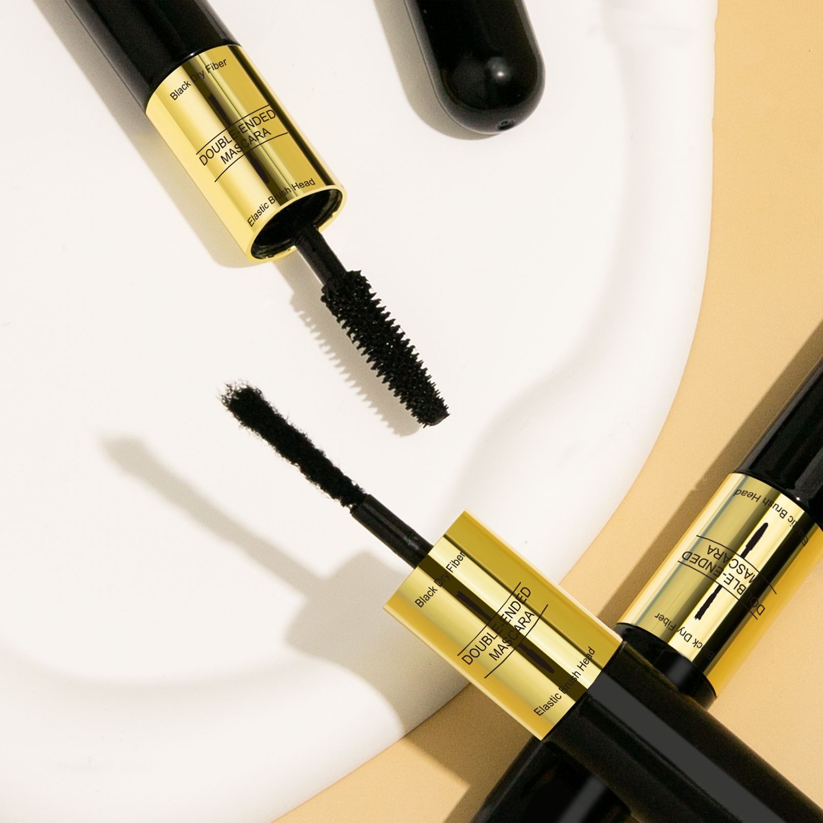 Double-headed Two-in-one Fiber Grafting Mascara Waterproof Thick - imagen 1