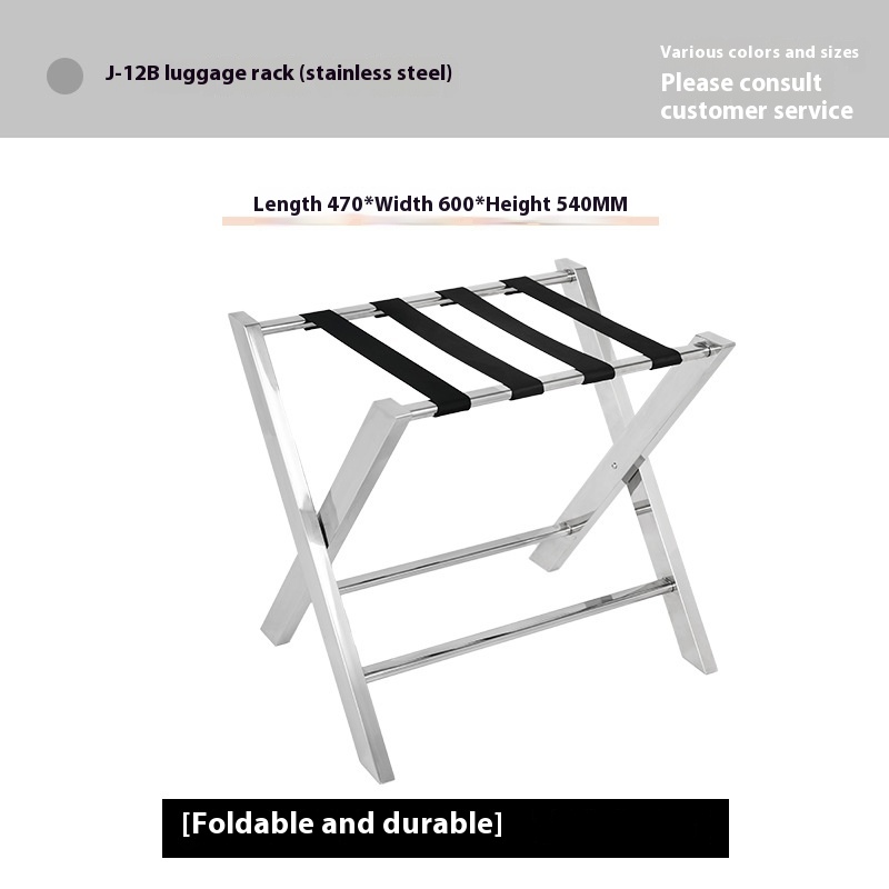 Guest Room Floor Storage Rack Hotel Luggage Carrier