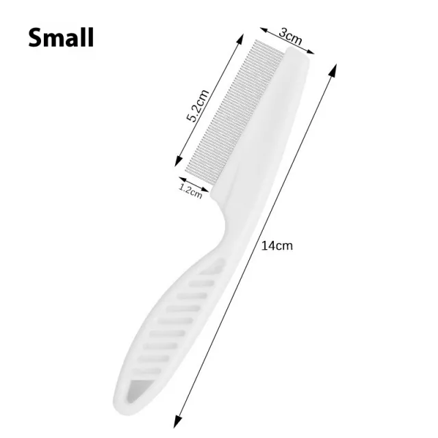 Cat Comb Tie Removal Floating Hair Magic Long Hair Pet Self Cleaning Row Dog Cat Comb Grooming Supplies Flea Removal Brush Pets Products Flea Com... Flea Comb Small Size - Shop at LoveMi