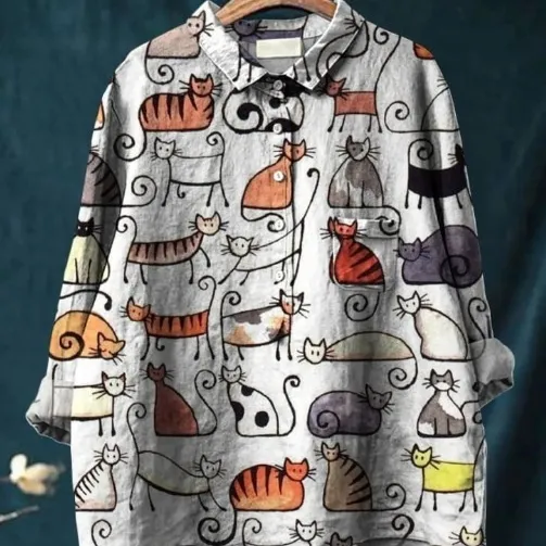Hawaiian Style Long Sleeve Shirt 8Style Xxl - Shop at LoveMi
