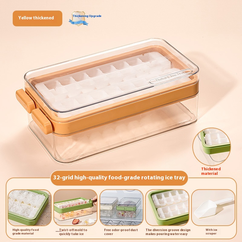 Orange Thickened Ice Scoop