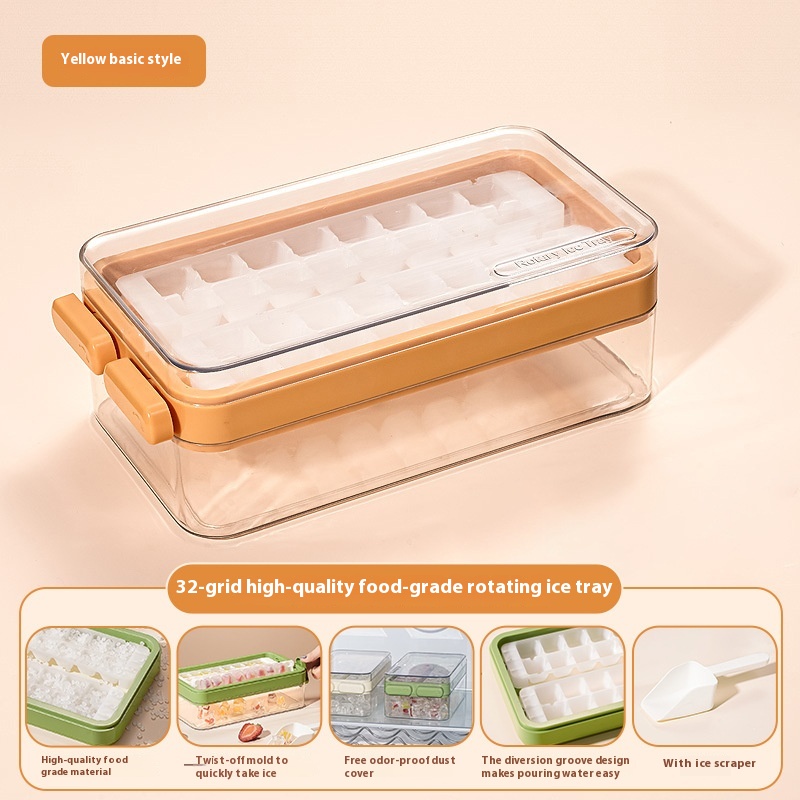 Yellow Basic Style Ice Scoop