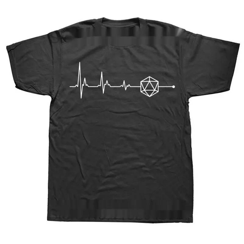 Novelty Dungeon Dragon T Shirts Graphic T-shirt - Black Khaki