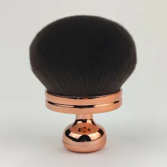 Multifunctional Neck Body Powder Brush Soft Seal Makeup Brush - Rose Gold Dark Brown - View 1