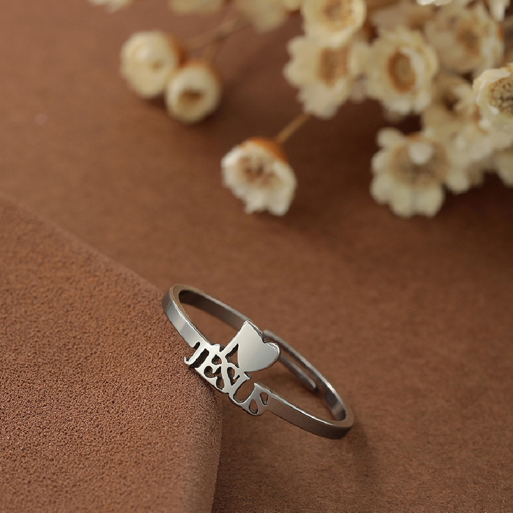 Stylish Adjustable Men's And Women's Same Ring
