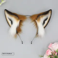 Simulation Animal Ears Hair Accessories Plush Headband - Nick Fox Headband - View 1