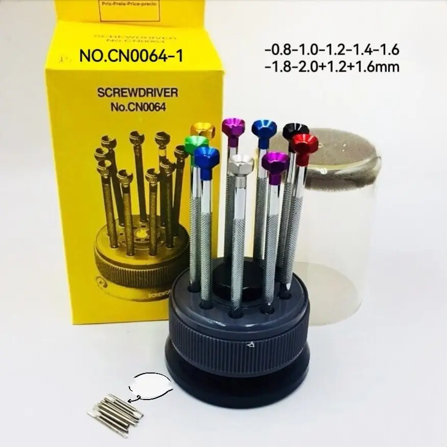 Watch Repair Tool Screwdriver 9 Pieces Suit
