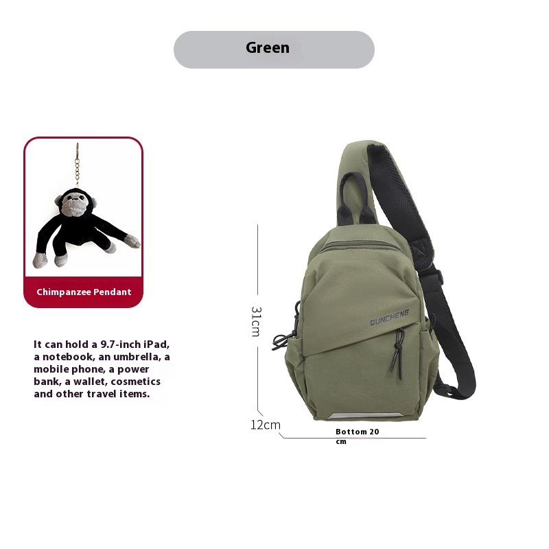 Green With Gorilla Pendant