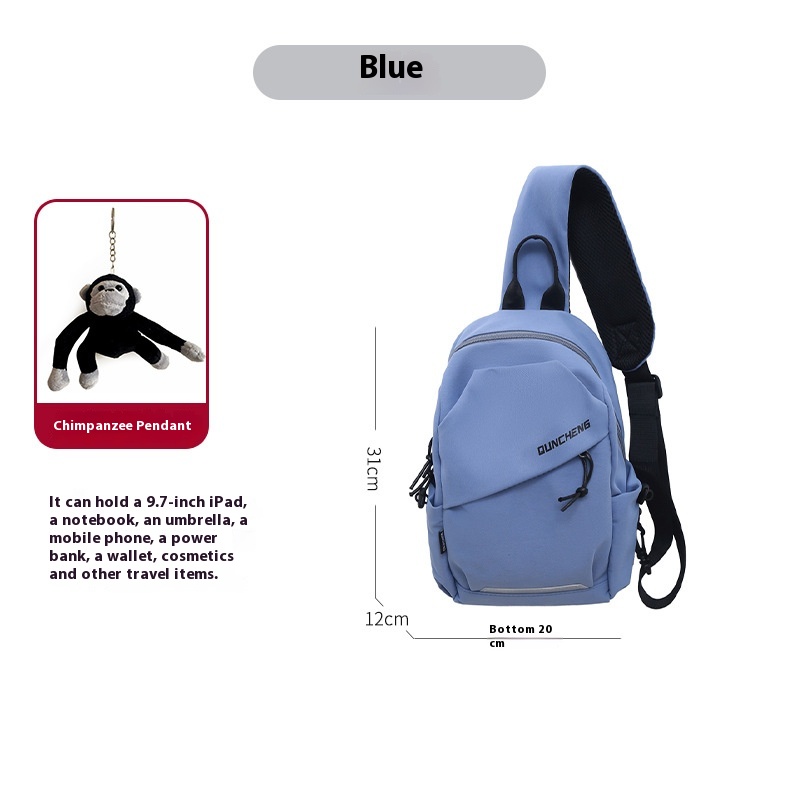 Blue With Gorilla Pendant