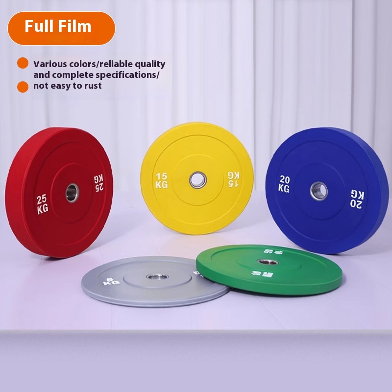 Macaron Elastic Rubber Weight Plate Large Hole