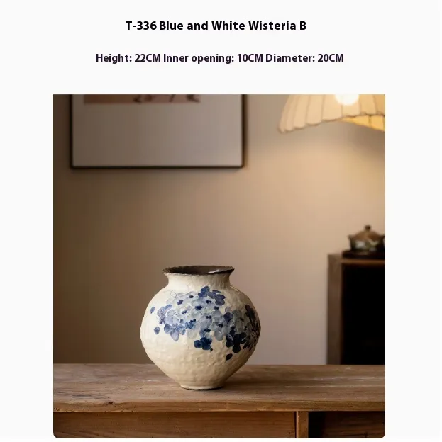 New White Ceramic Vase Table Top Handmade Living Room Type B - Shop at LoveMi