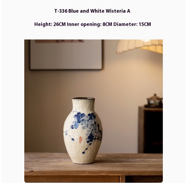 New White Ceramic Vase Table Top Handmade Living Room Type A - Shop at LoveMi