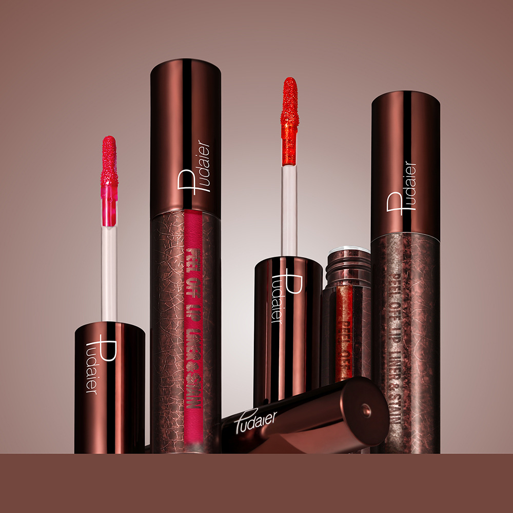 Tear And Pull Lipstick Lip Liner Long-lasting Coloring