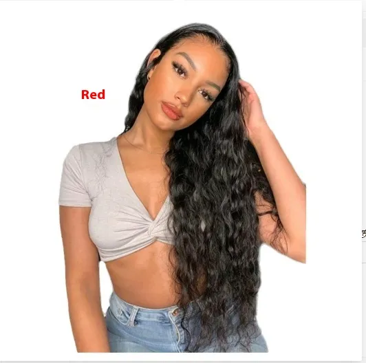 Women's African Fashion Explosion Curly Hair - Red