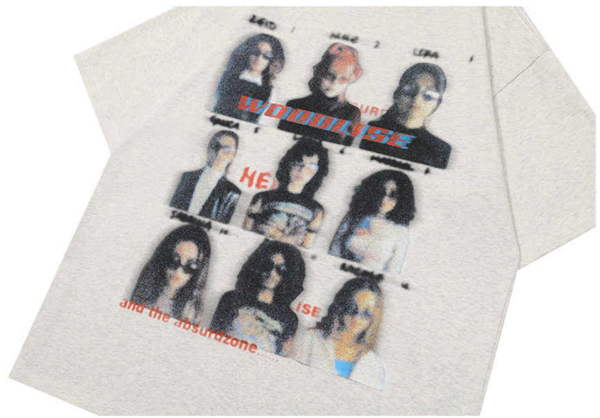 Women's American-style Retro Cotton Short-sleeved T-shirt