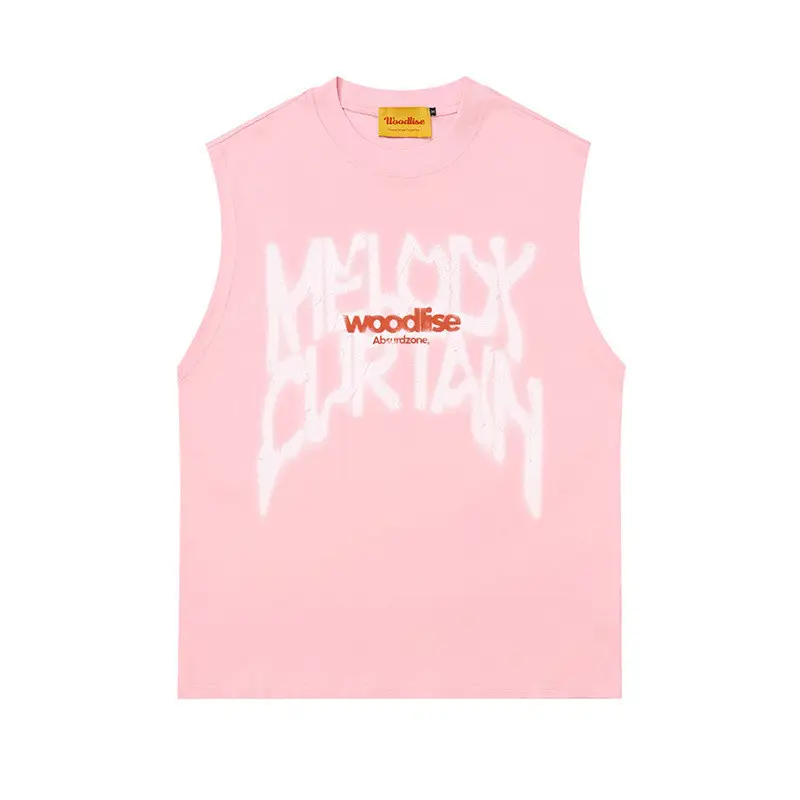 Men's And Women's Summer Sports Undershirt Vest T-shirt