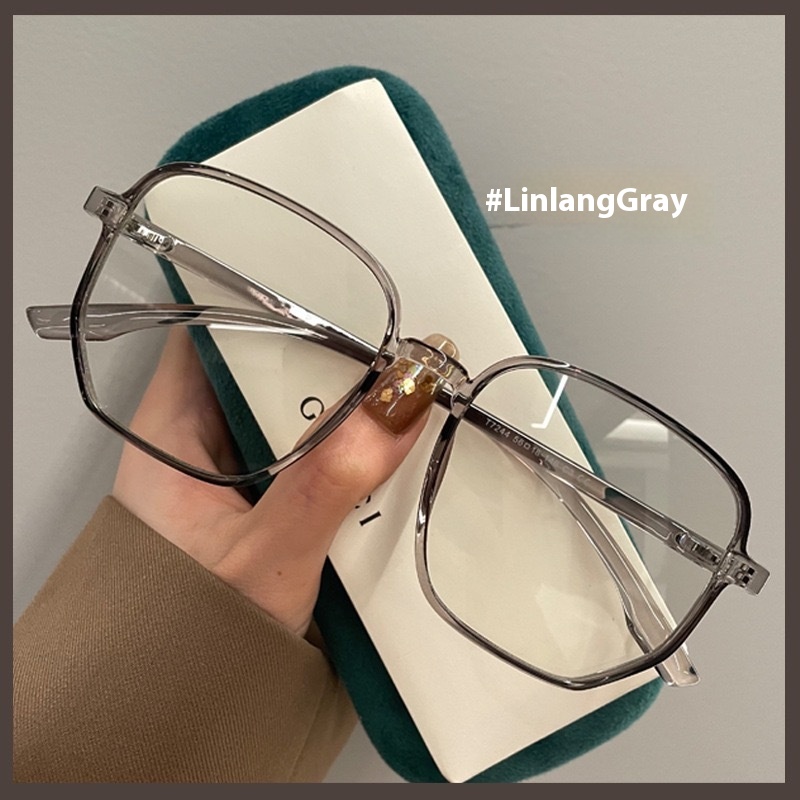 Large Frame Irregular Glasses Round Face Super Light Oversized - Image 4