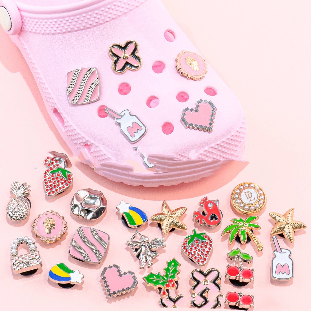 Hole Shoes Diy Accessories Shoe Buckle All-matching