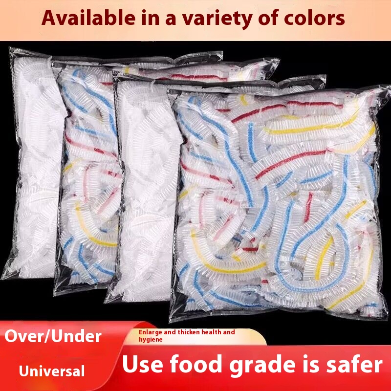 Disposable Plastic Wrap Cover Household