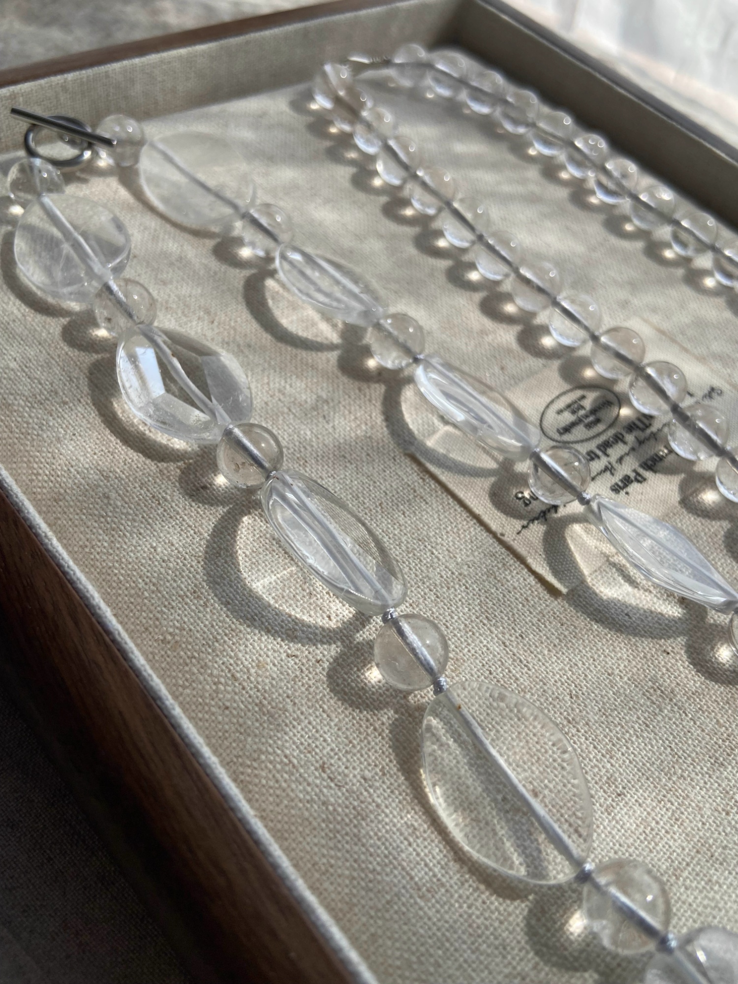 Natural Crystal Rough Stone Vintage Necklace