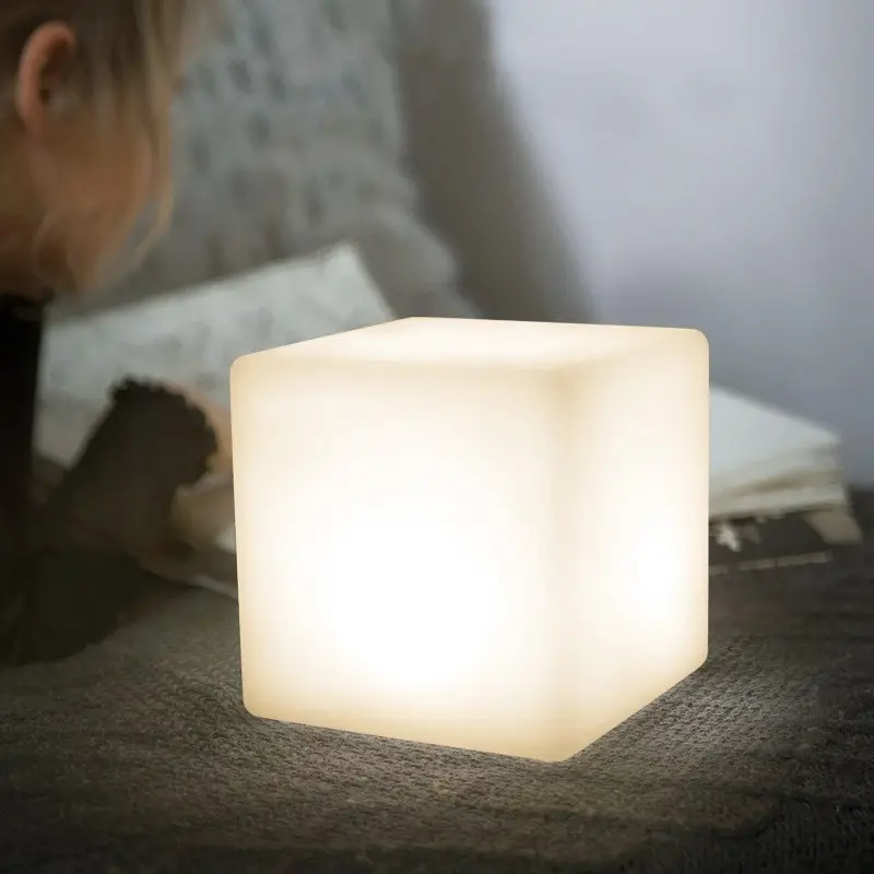 Desktop Square Charging Small Night Lamp Children
