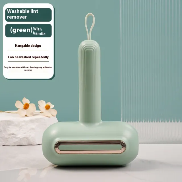 Environmentally Friendly Portable Washable Hair Collector Handle Light Green Handle - Shop at LoveMi