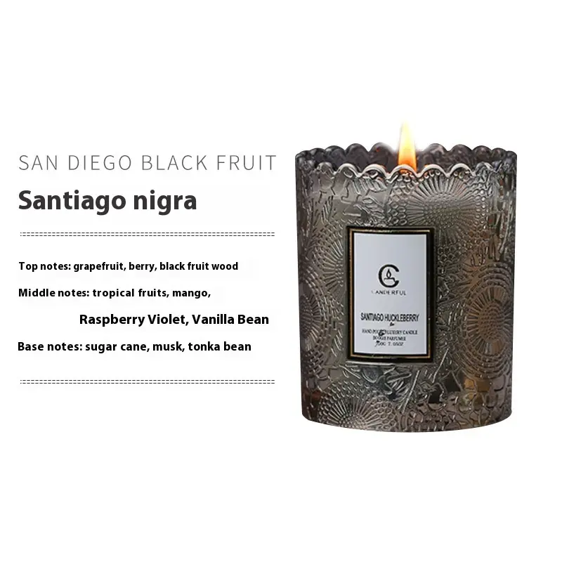 Aromatherapy Soy Candles Bedroom Smoke-free Long-lasting Decoration