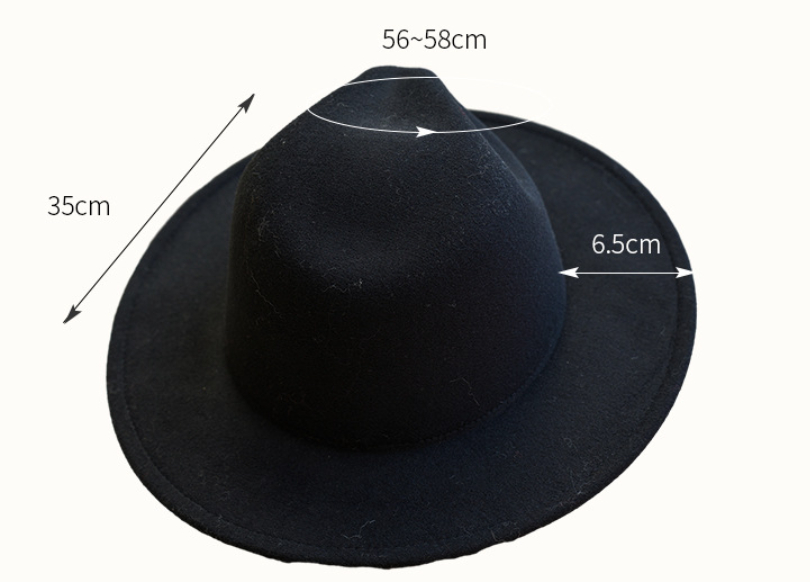 Vintage top hat styled with fashion outfit, INS style women's editorial look
