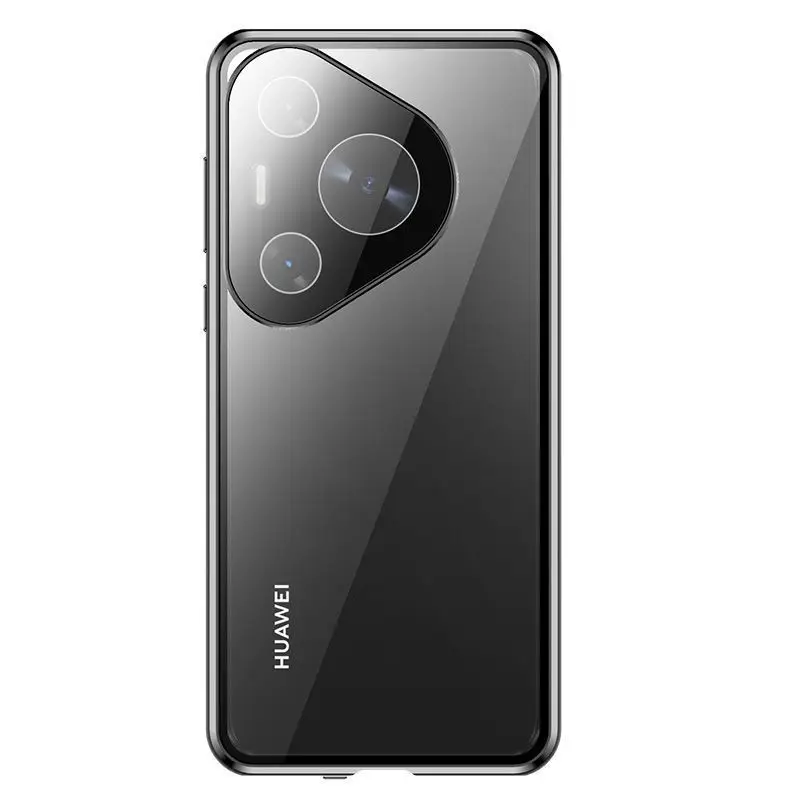 Magnetic King Phone Case Double-sided Glass Metal Drop Protection