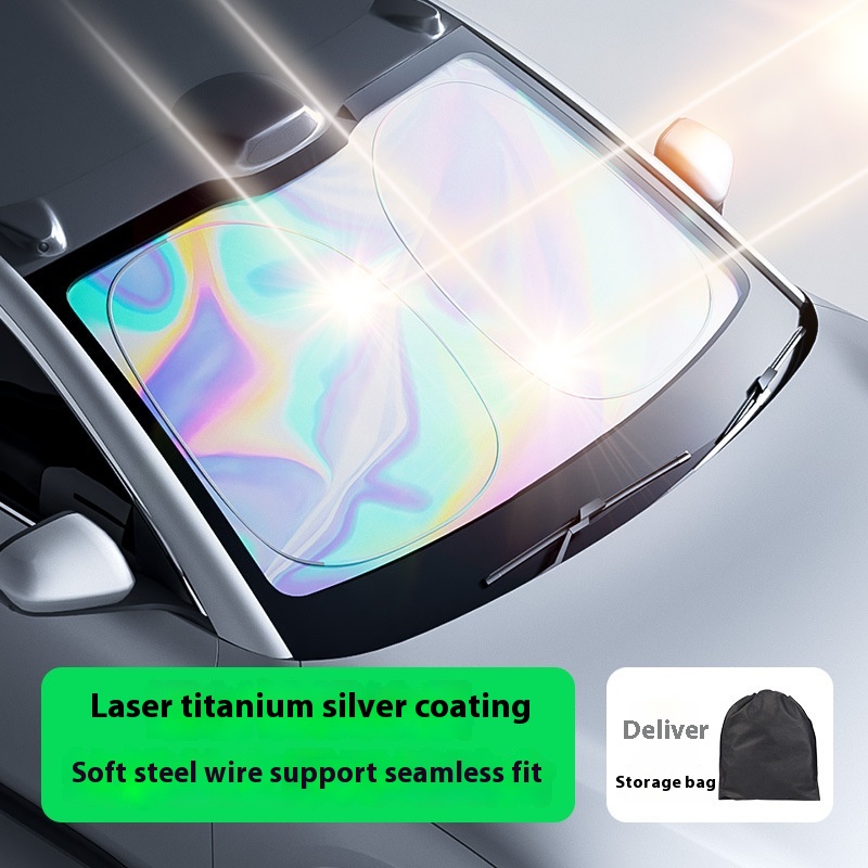 Laser Car Sunshade Front Windscreen Visor