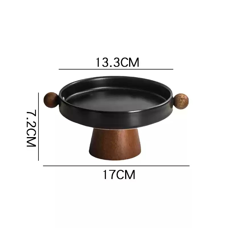 Ceramic Candlestick Base Tray, picture 3 of 3