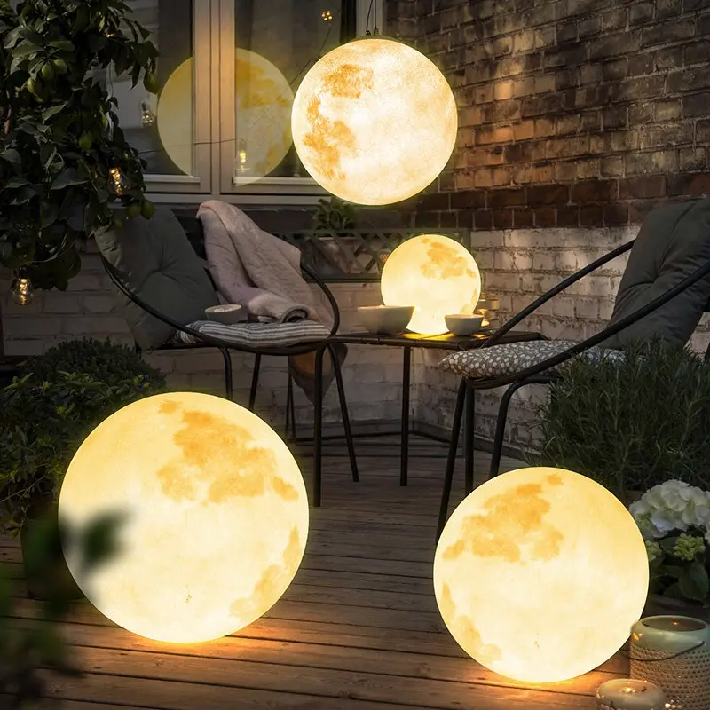 Moon Chandelier Planet Art Indoor Tooling Ball