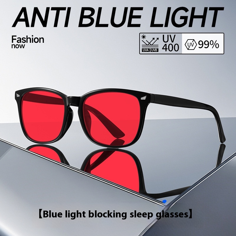 Anti-blue Light UV Protection Red Light Glasses - Image 7