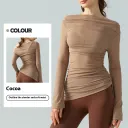 Xl-Cocoa Color Blouse