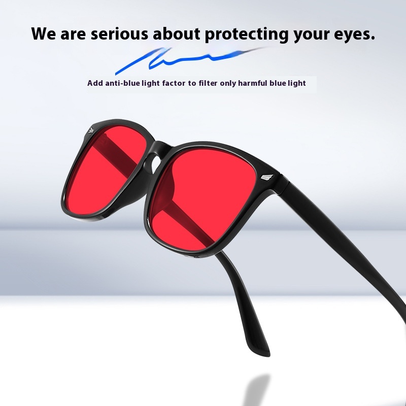 Anti-blue Light UV Protection Red Light Glasses - Image 11