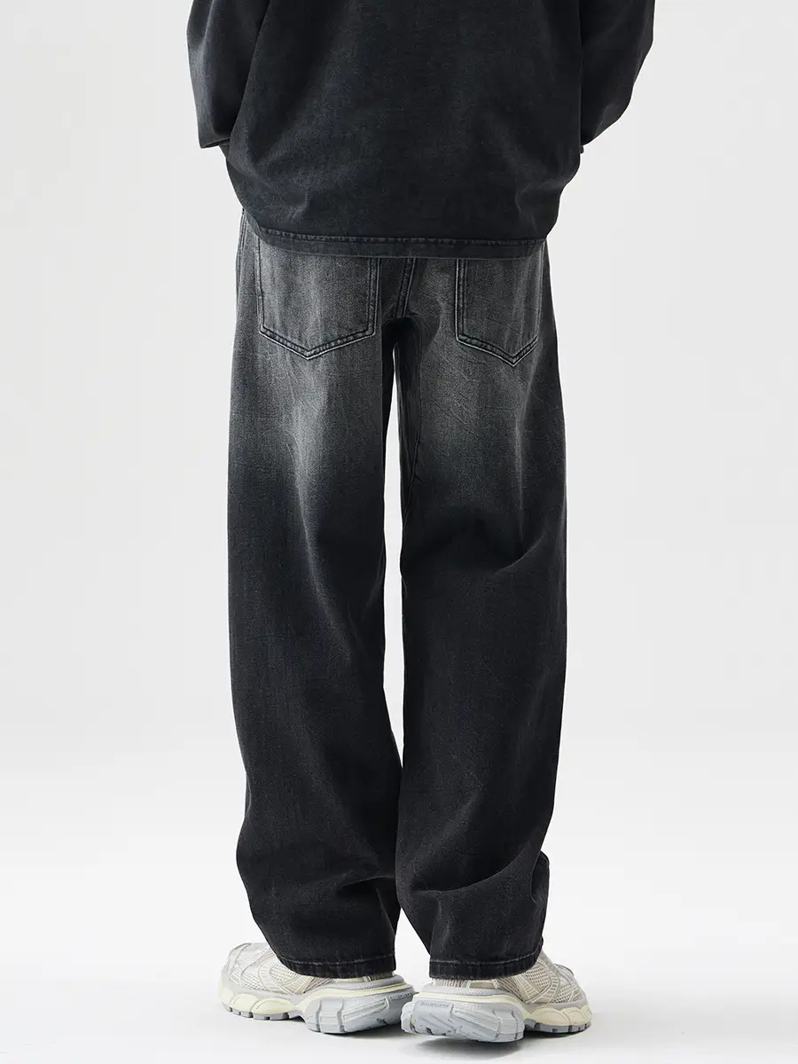 American Style Loose High Street Niche Wide-leg Pants