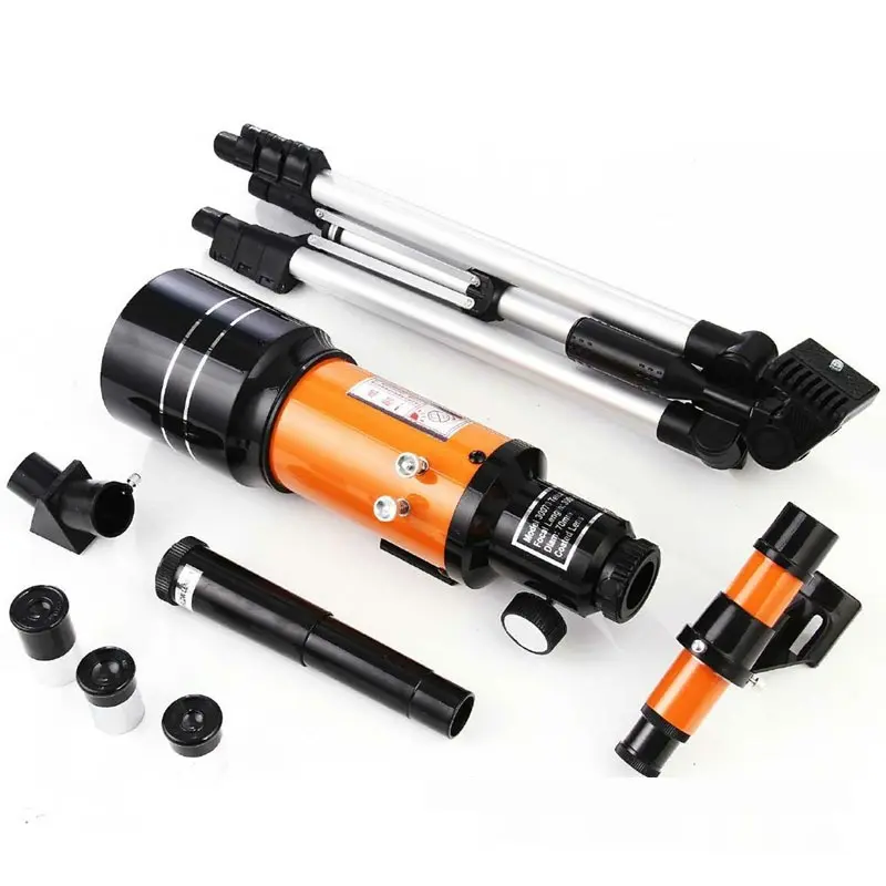 HD High Power Yellow Astronomical Telescope Professional Outdoor Deep Space Star Watching Moon